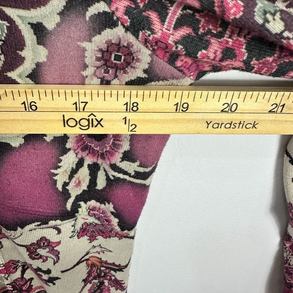 OneWorld Top Women‎ M Whimsigoth Boho Babydoll Tunic Y2K Cottagecore Indie - Picture 5 of 7